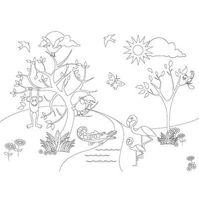 Malvorlage - Tiere